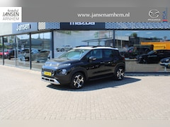 Citroën C3 Aircross - 1.2 PureTech S&S Shine , Automaat, Trekhaak, Pano, Leder, Dakrails, Cruise, Navi, Apple Ca