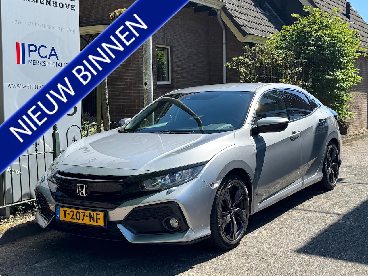 Honda Civic - 1.0 i-VTEC Elegance Airco/Camera/Navi/Lichtmetalen velgen - AutoWereld.nl