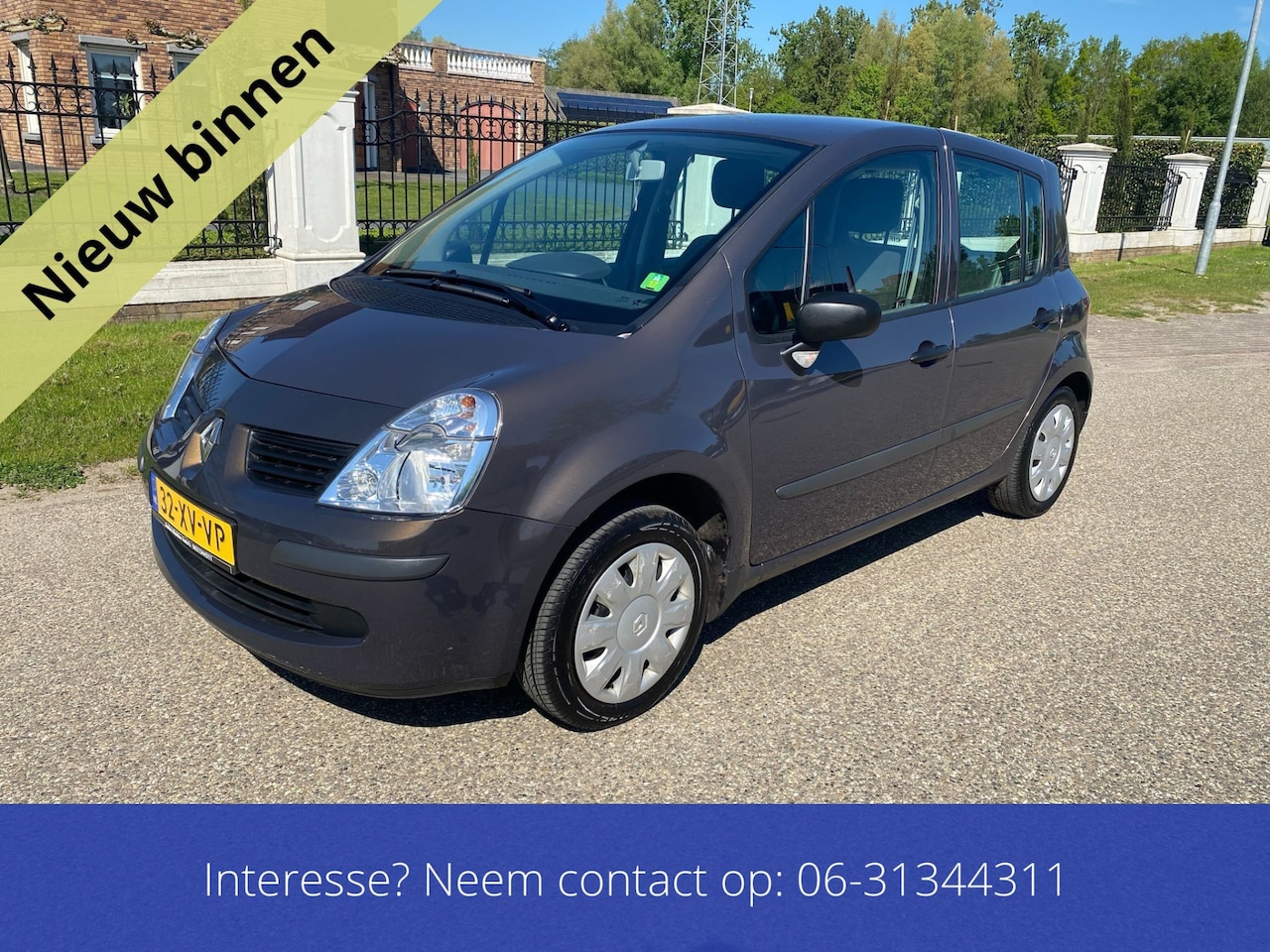 Renault Modus - 1.2-16V Authentique 1e eigenaar 83.000 km nap ✅ - AutoWereld.nl