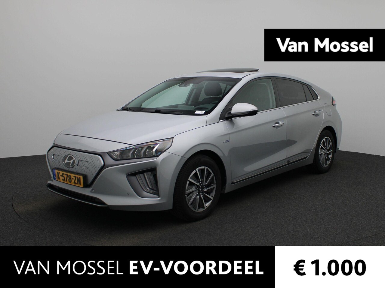 Hyundai IONIQ - Premium EV 38 kWh | Schuifdak | Infinity Audio | Navigatie | Camera | - AutoWereld.nl
