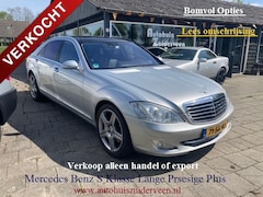 Mercedes-Benz S-klasse - 5.5 S500 LANG AUT Prestige Plus