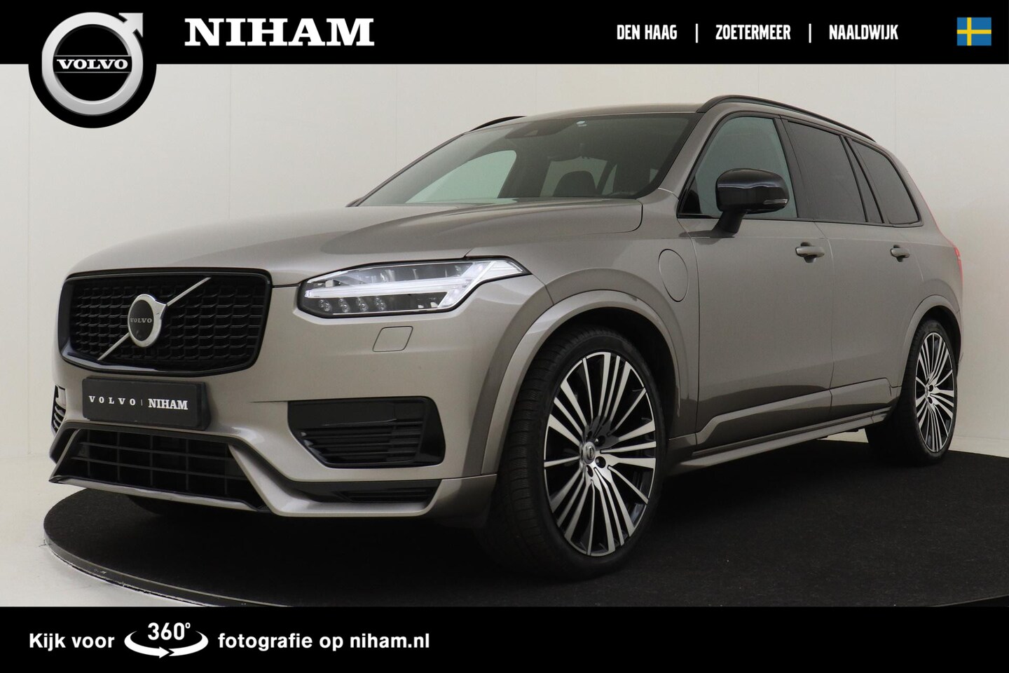 Volvo XC90 - T8 RECHARGE AWD R-DESIGN -PANO.DAK|360°CAM|BOWERS&WILKINS|LUCHTVERING|TREKHAAK - AutoWereld.nl