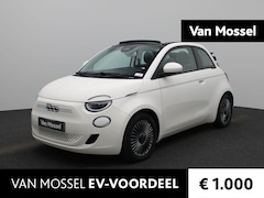 Fiat 500 C - 500e Icon 42 kWh | Navigatie | Cruise Controle | Parkeersensoren | Apple carplay/ Android