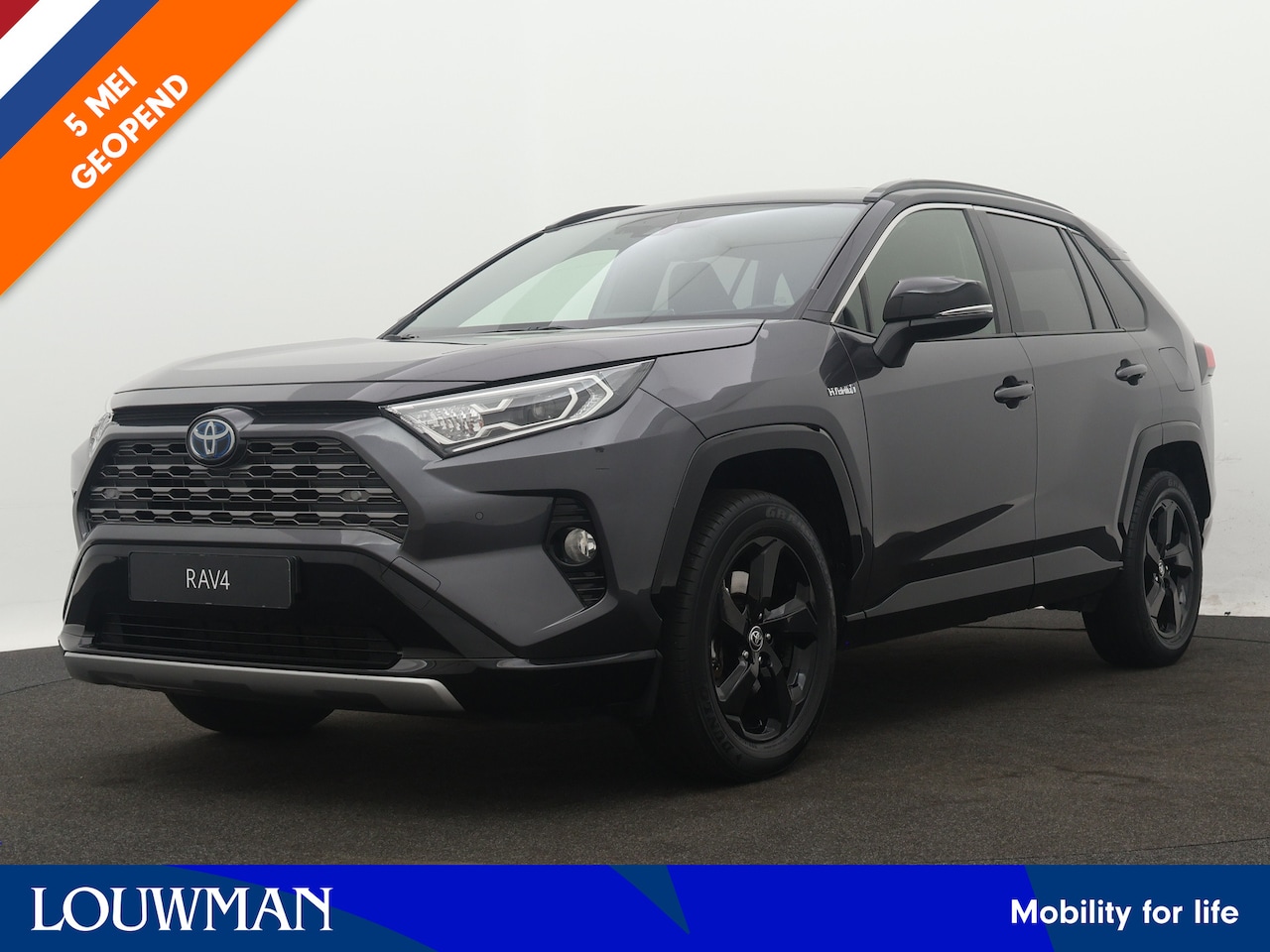 Toyota RAV4 - 2.5 Hybrid AWD Bi-Tone | 1.650 KG Trekgewicht | Stoelverwarming | Elektrische Stoel | Navi - AutoWereld.nl
