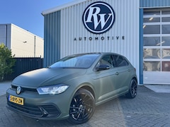 Volkswagen Polo - 1.0 TSI Gree Wrap / Zwart met. AppleCarplay/Leder/LED/Navi/Adaptive/Lane assist / NL Auto