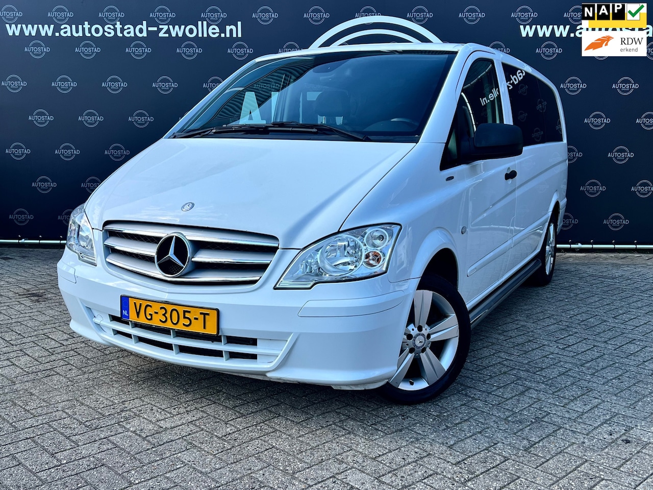 Mercedes-Benz Vito - 113 CDI 320 Lang HD Dubbel Cabine/NL-Auto/Automaat/NAP/APK/Airco/Navi - AutoWereld.nl