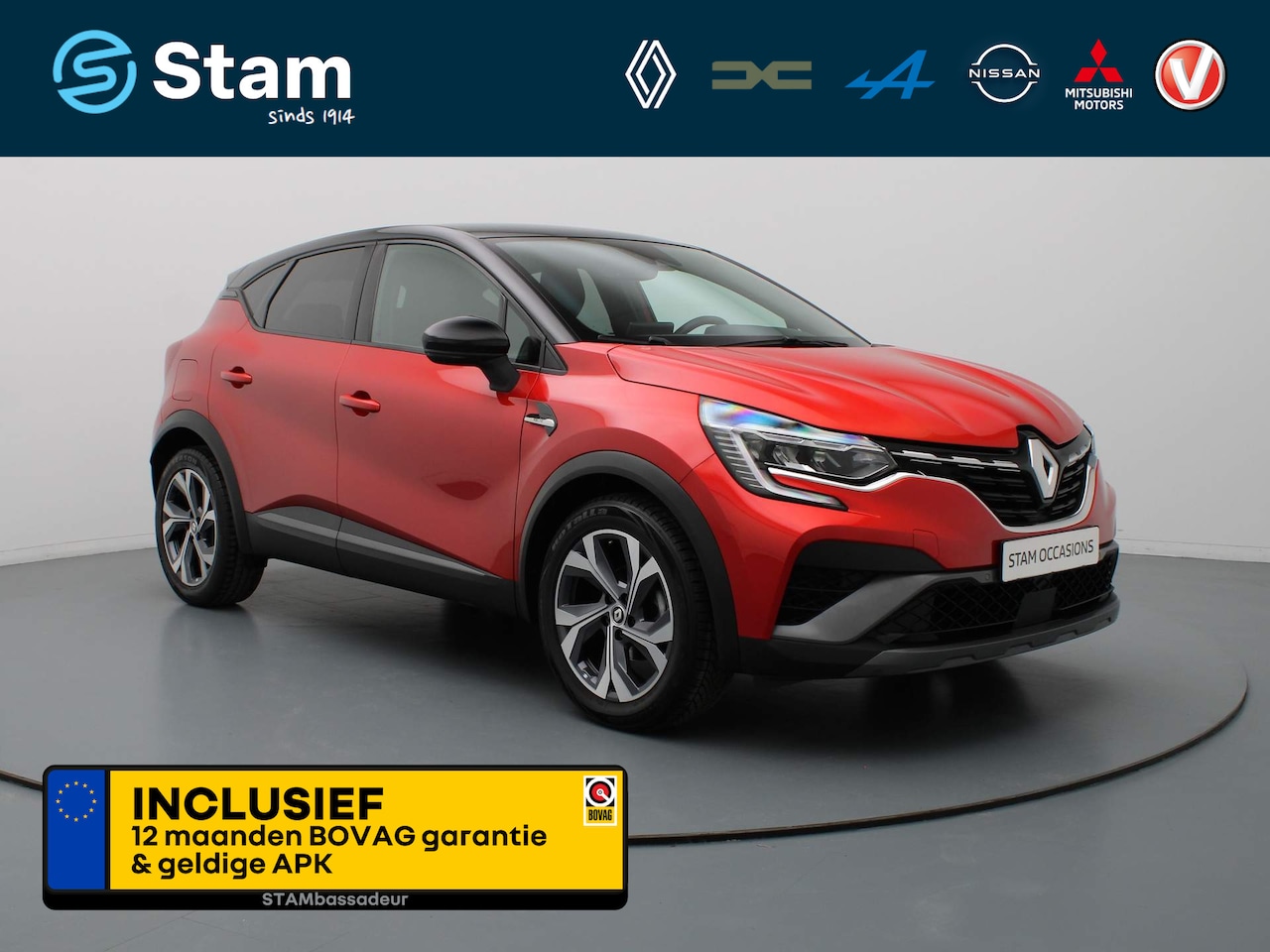 Renault Captur - Mild Hybrid 160 R.S. Line Climate control | Navig | 18" LM velgen - AutoWereld.nl