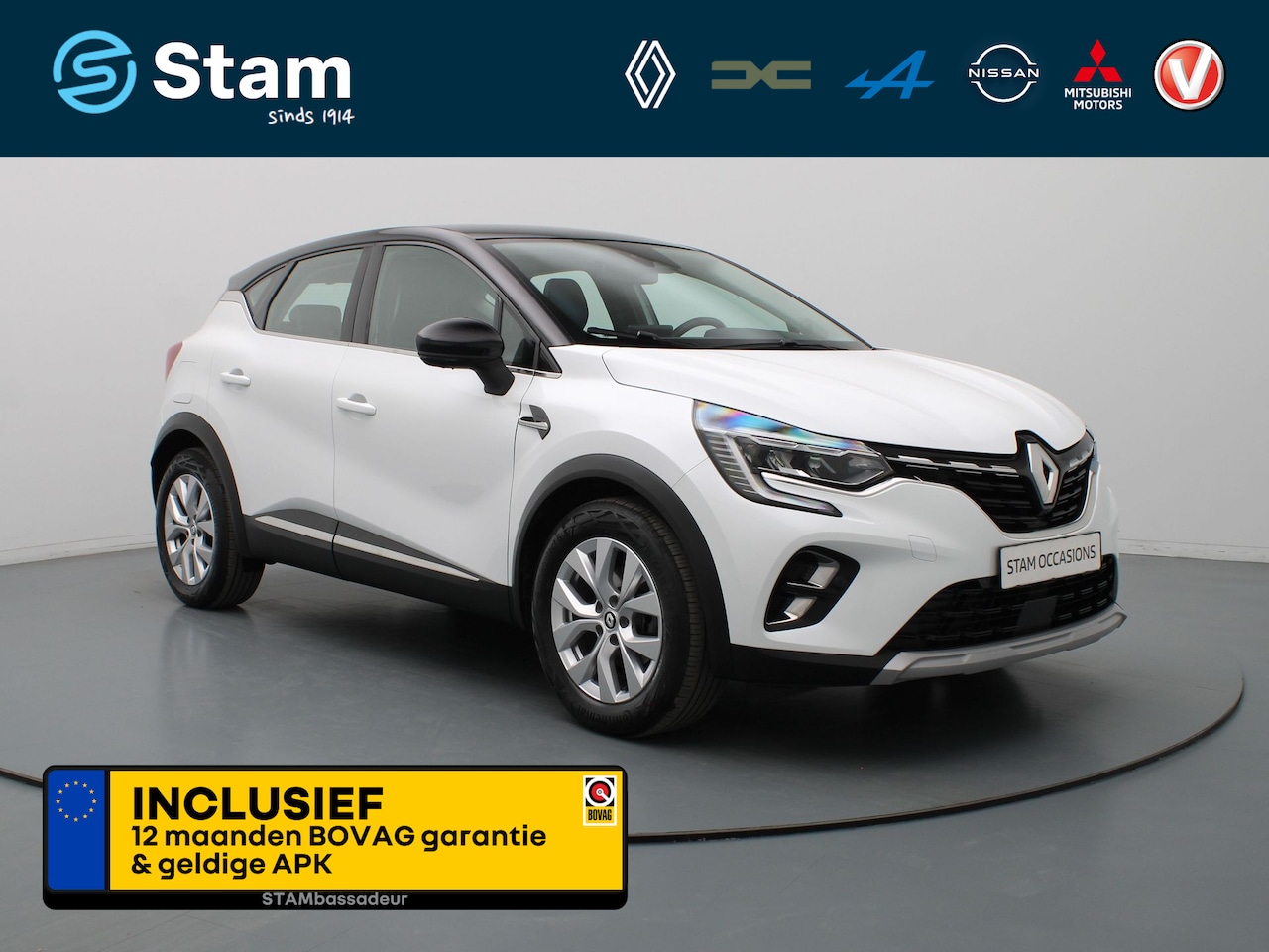 Renault Captur - E-Tech Plug-in Hybrid 160 Intens 360° Camera | Cruise| Navi | Parkeersens. v+a | Stoelverw - AutoWereld.nl