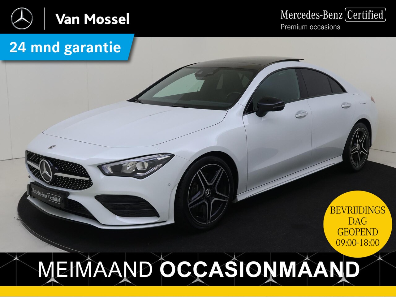Mercedes-Benz CLA-Klasse - 200 Business Solution AMG /Panoramadak /Night pakket /18 Inch - AutoWereld.nl