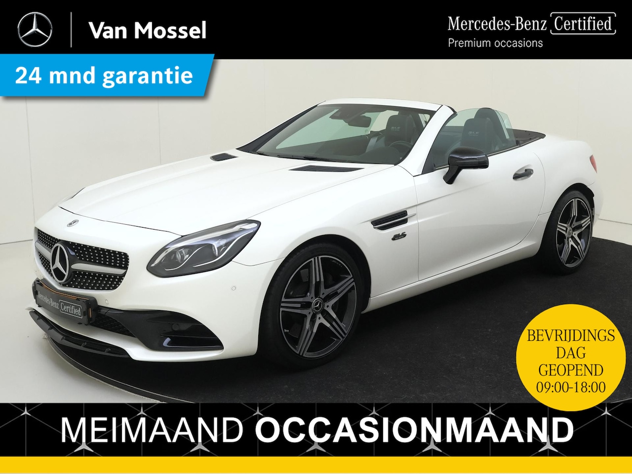 Mercedes-Benz SLC - 200 / AMG/ AIR SCARF/ Memory/ Harman Kardon/ Parkeerpakket/ NL Auto - AutoWereld.nl