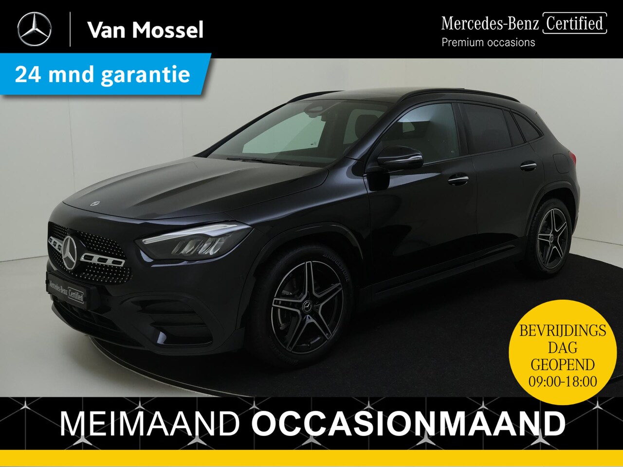 Mercedes-Benz GLA-Klasse - 180 AMG Line / Stoelverwarming / Achteruitrijcamera / Panaroma-schuifdak / - AutoWereld.nl