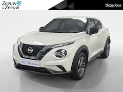 Nissan Juke - 1.0 DIG-T N-Connecta AUTOMAAT AIRCO NAVI CAMERA APPLE CARPLAY ANDROID AUTO HOGE INSTAP PAS