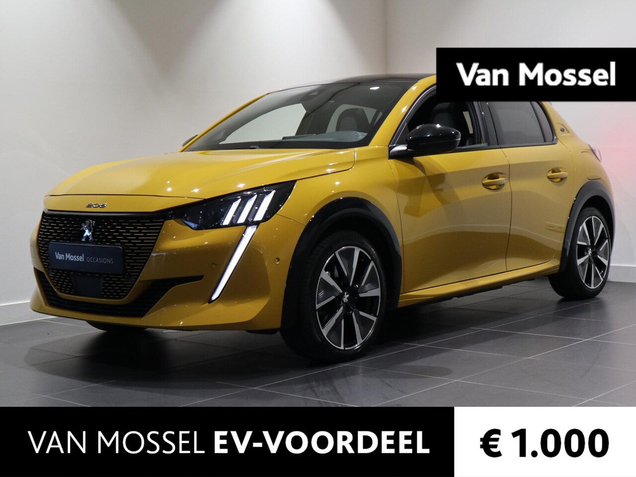 Peugeot e-208 - GT - PANORAMADAK - CAMERA - ALCANTARA! - AutoWereld.nl