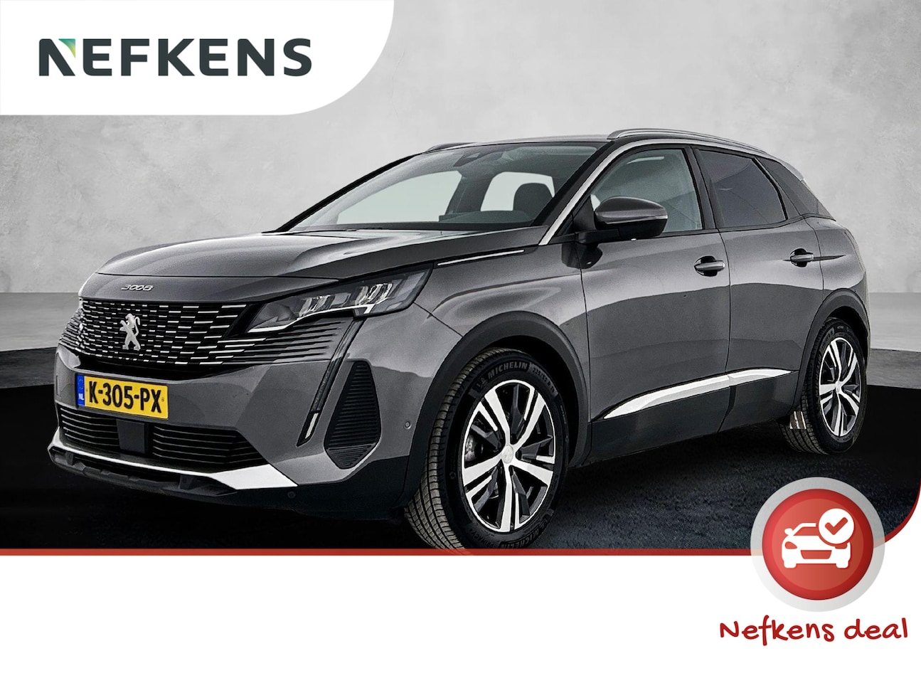 Peugeot 3008 - SUV Blue Lease Allure 130 pk | Navigatie | Achteruitrijcamera | LED Koplampen | Keyless En - AutoWereld.nl