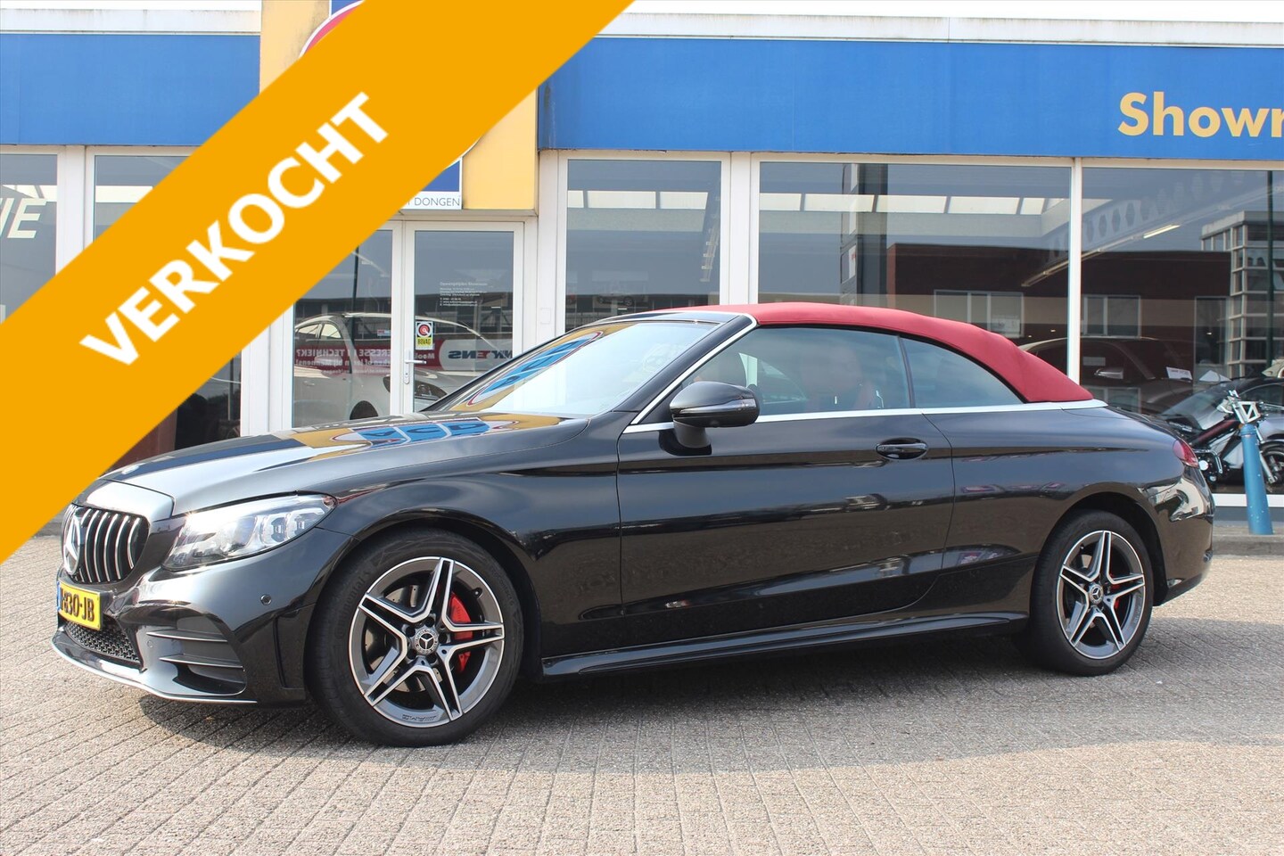 Mercedes-Benz C-klasse Cabrio - C180 156pk 9G-TRONIC AMG Line | 100% Dealer onderhoud | 360° Camera | Burmester | Trekhaak - AutoWereld.nl
