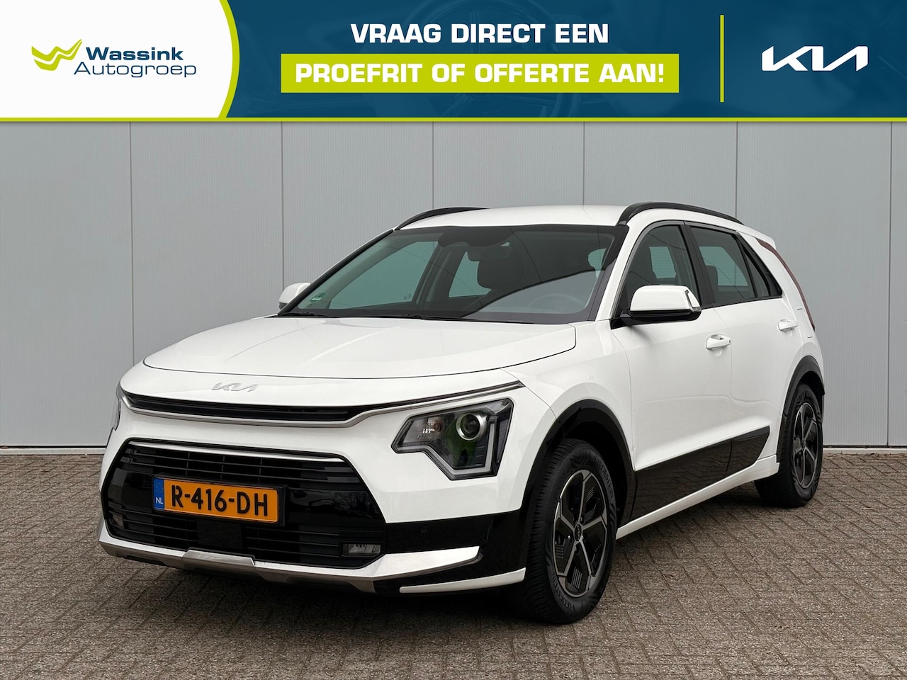 Kia Niro - 1.6 GDi Hybrid 141PK DCT6 DynamicLine | Camera | Parkeersensoren | CarPlay | Navi | Adapti - AutoWereld.nl