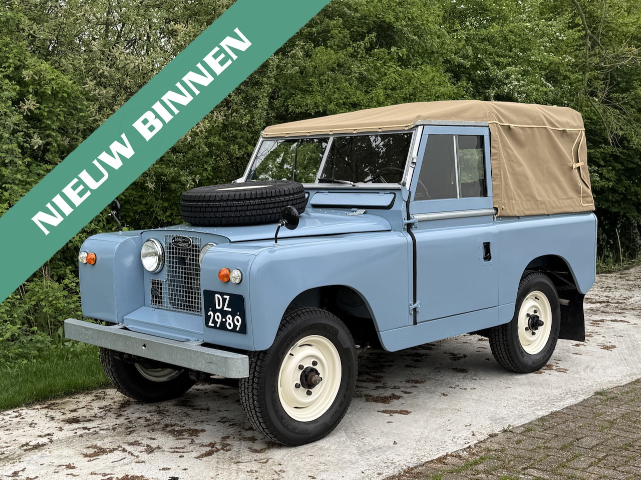 Land Rover 88 - Softtop Series IIA M1019 - AutoWereld.nl
