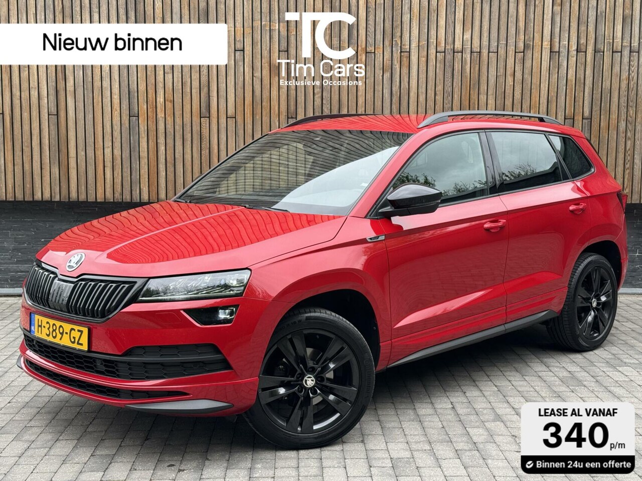 Skoda Karoq - 1.5 TSI Sportline Automaat | Stoelverwarming | Apple CarPlay | LED verlichting | Trekhaak - AutoWereld.nl