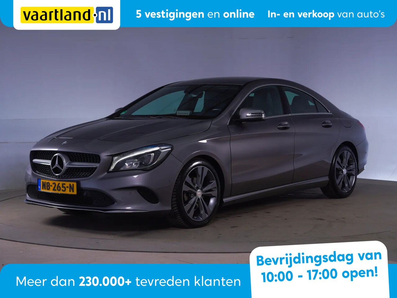 Mercedes-Benz CLA-Klasse - 180 Lease Edit. Plus[Cruise Control, hill hold, LED koplampen] - AutoWereld.nl