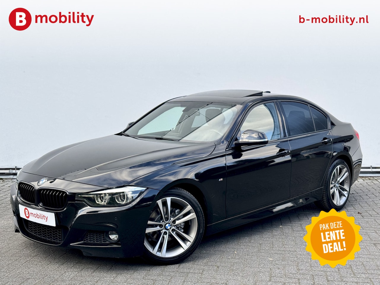 BMW 3-serie - 320i High Executive M-Sport Automaat Schuif/Kanteldak | Apple CarPlay | Achteruitrijcamera - AutoWereld.nl