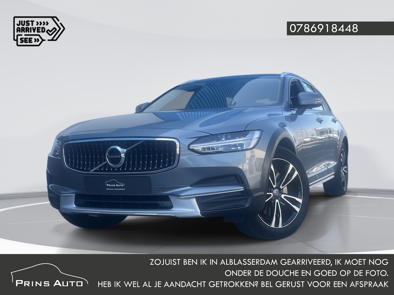 Volvo V90 Cross Country - 2.0 D5 |CRUISE|LEDER|ORIG. NL|NAP|BLIS|STOELVERW. | 2765 - AutoWereld.nl