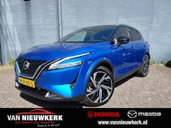 Nissan Qashqai - 1.3 Mild-Hybrid 158pk Automaat Tekna Plus | Leer | BOSE Audio | Head-Up Display | 20 Inch