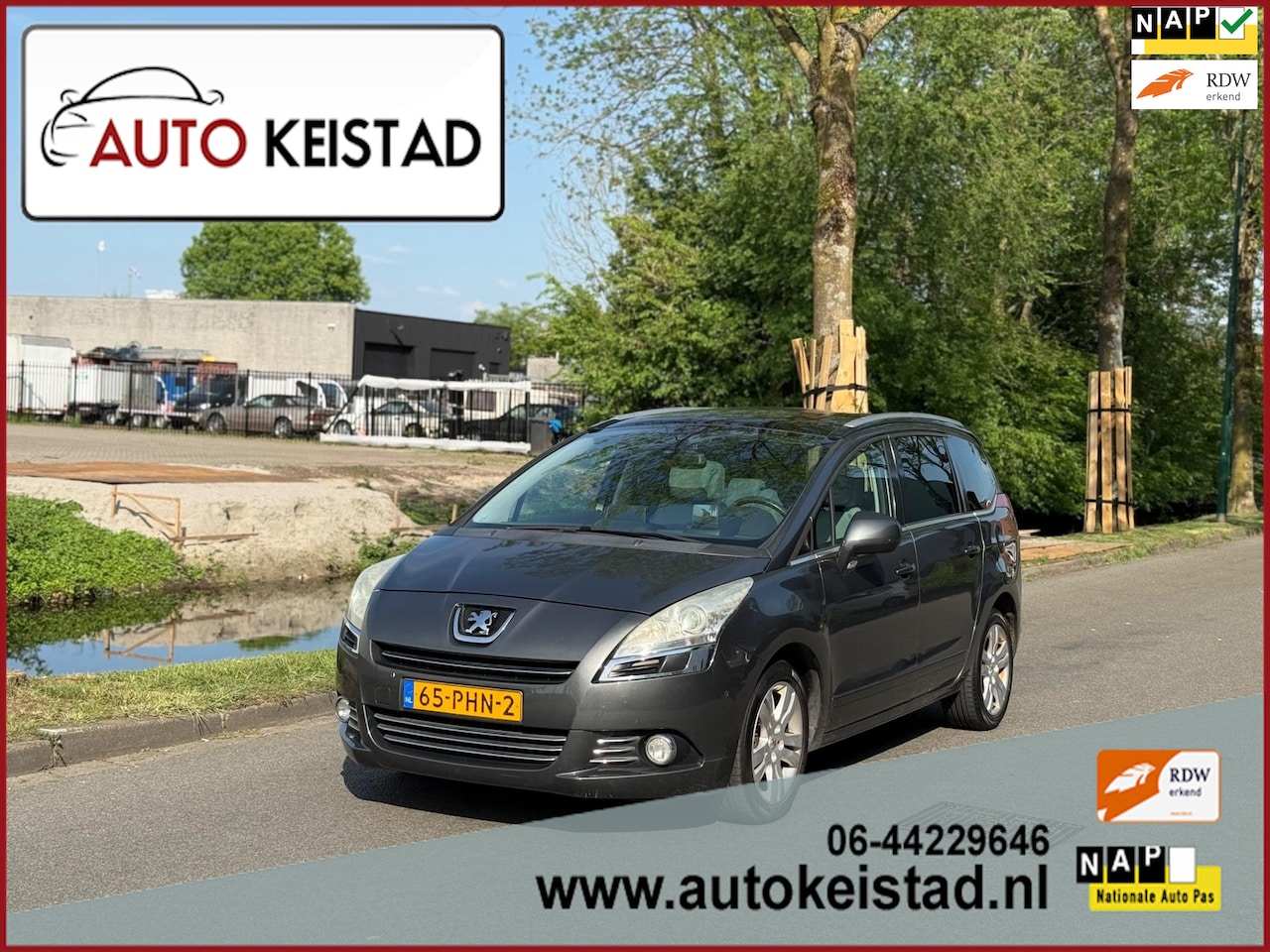 Peugeot 5008 - 1.6 THP GT 7-PERSOONS LEDER/PANORAM/STOEL VERWARMING! - AutoWereld.nl