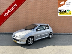Peugeot 206 - 1.4 197DKM | NAP | AIRCO | NIEUWE-APK | ELEK-PAK