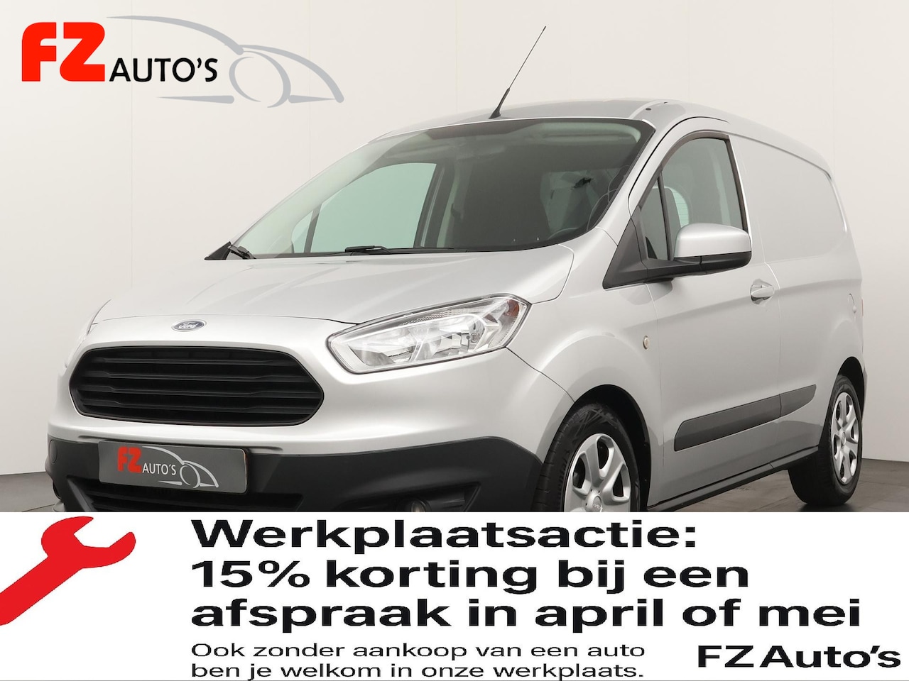 Ford Transit Courier - 1.0 Trend | 94.149 KM | Benzine uitvoering | Parkeersensoren Achter | - AutoWereld.nl