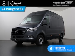 Mercedes-Benz Sprinter - 319 L2H2 RWD SELECT Automaat | BPM VRIJ | 3500 kg TREKKEN | 3-zits | Leder | Parkeersensor