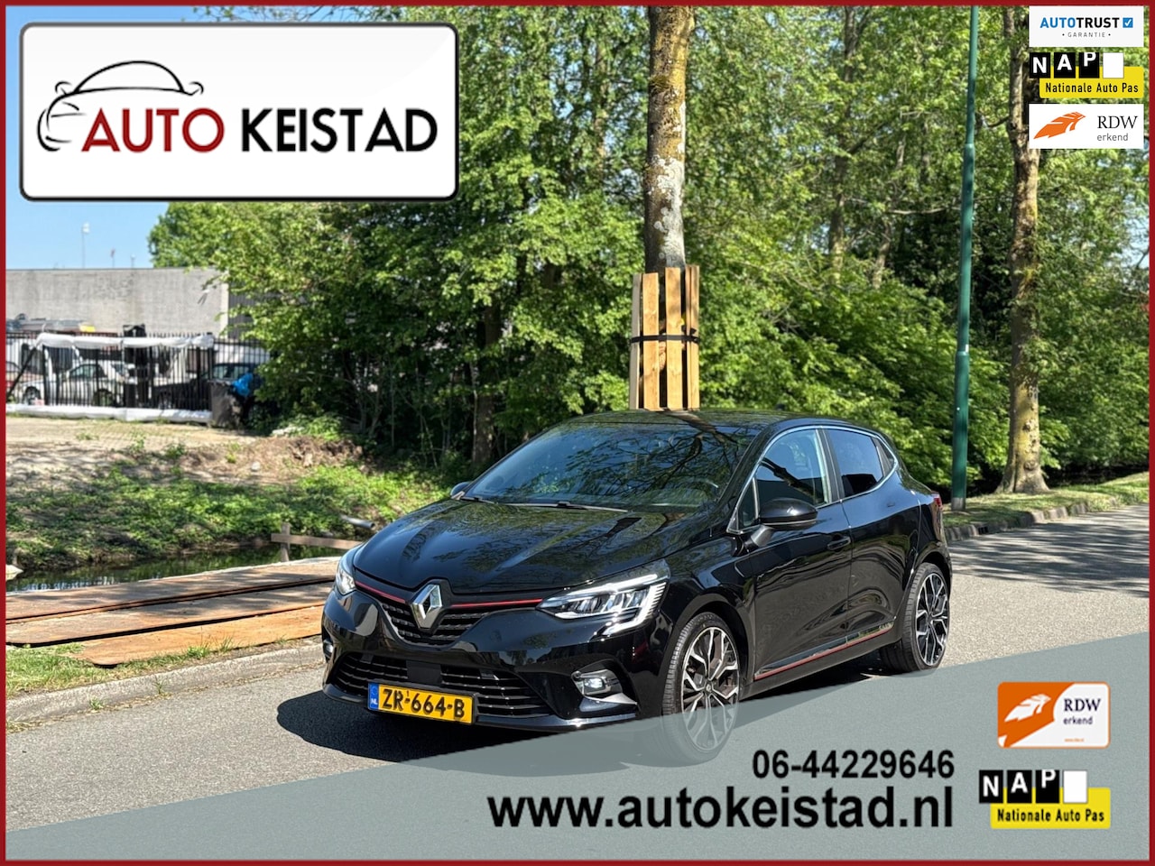 Renault Clio - 1.3 TCE LEDER/LED/CARPLAY/LANE-ASSIST! SUPER STAAT! - AutoWereld.nl