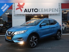 Nissan Qashqai - 1.2 TEKNA + FULL-|PANO|LEER|TREKHAAK|1E EIGENAAR|DEALERONDERHOUDEN