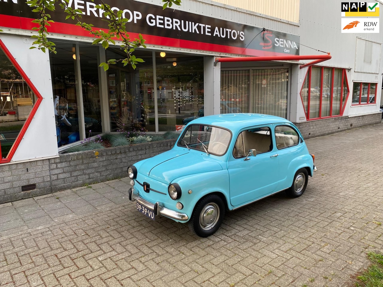 Fiat 600 - L - 1973 - Ice Ice Baby - Inruil Mogelijk !! - AutoWereld.nl