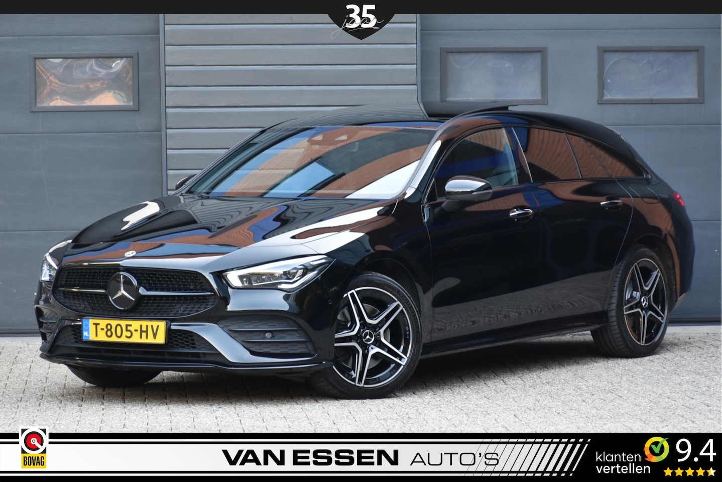 Mercedes-Benz CLA-klasse Shooting Brake - 250 e AMG Pano-Dak 360-Camera ACC Sfeerlicht Elektrische Trekhaak Full Options! - AutoWereld.nl
