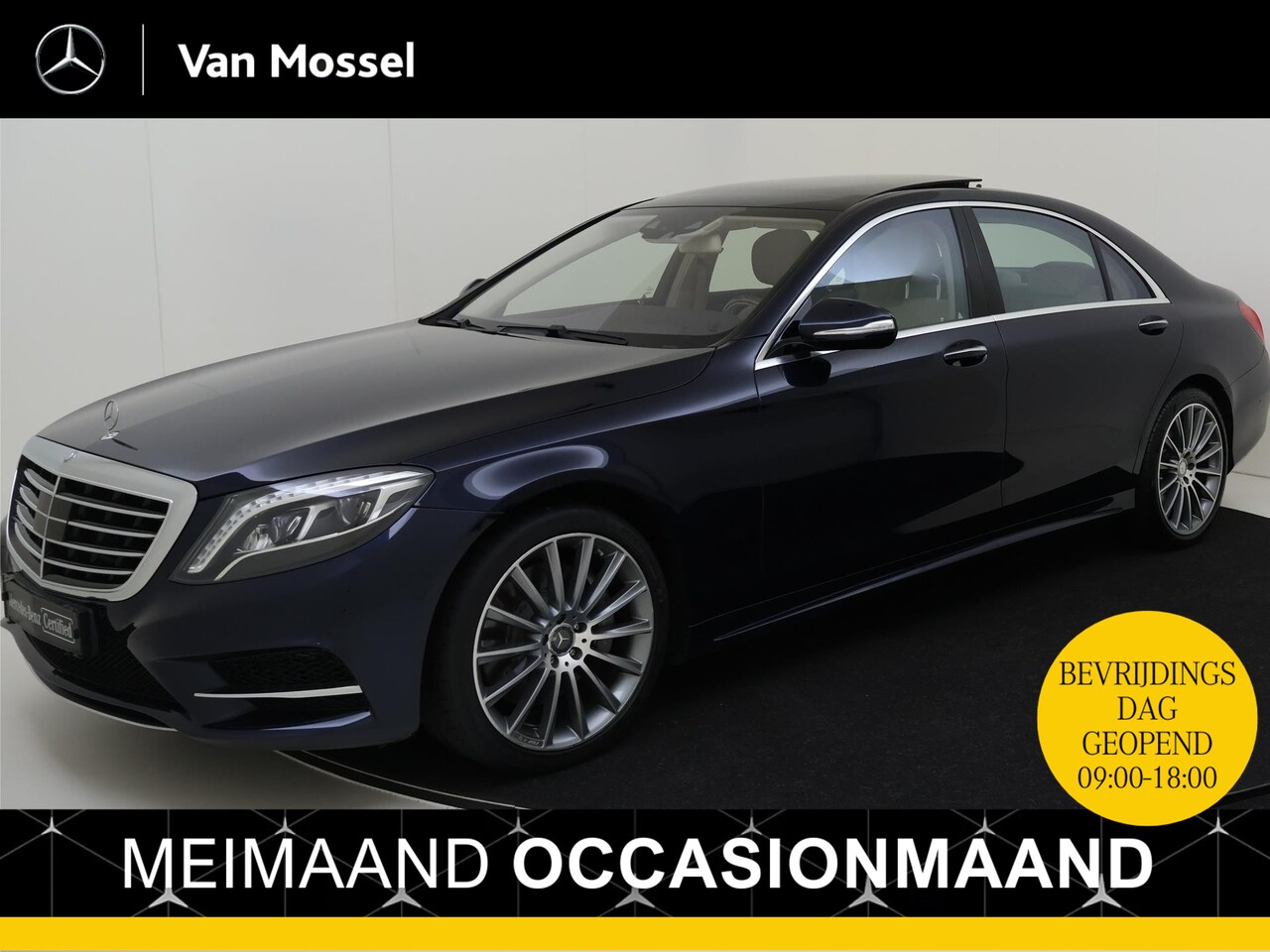 Mercedes-Benz S-klasse - 500 PLUG-IN HYBRID Lang Prestige Plus /AMG /Panoramadak / - AutoWereld.nl
