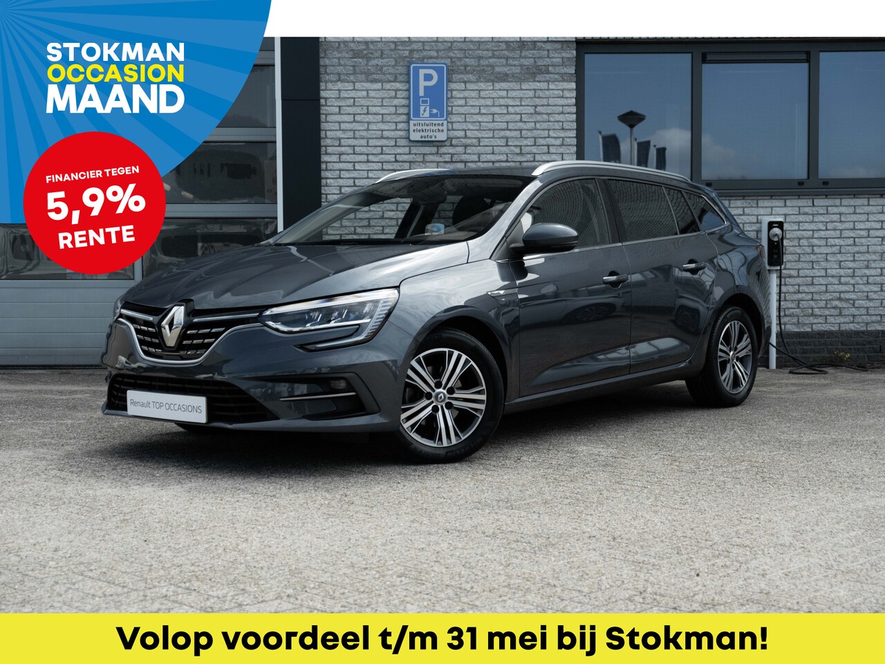 Renault Mégane Estate - 1.3 TCe 140 PK Intens | trekhaak | head up display | ECC | navigatie | camera achter | inc - AutoWereld.nl