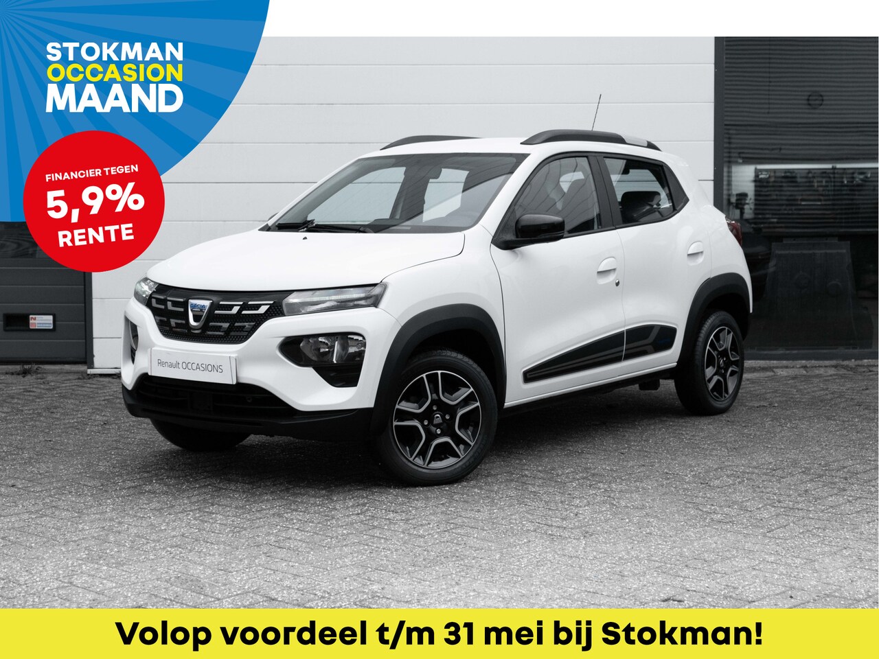 Dacia Spring - Comfort Plus (Orange Pack) 27 kWh (45pk) | 30 KW lader | Camera achter | | incl. Bovag rij - AutoWereld.nl