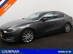 Mazda 3 - 3 2.0 e-SkyActiv-X M Hybrid 180 Luxury | Stuur-/Stoelverwarming | 360 Camera | Navigatie |