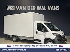 Peugeot Boxer - 2.2 BlueHDi 141pk Bakwagen Laadklep 1098kg laadvermogen Euro6 Airco | Bijrijdersbank