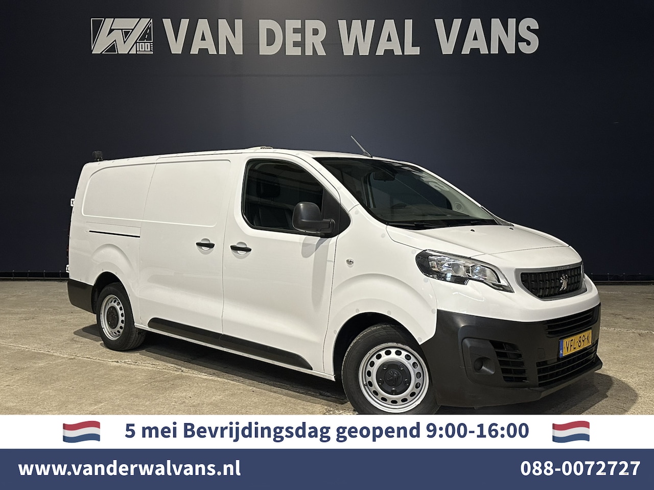 Peugeot Expert - 2.0 BlueHDI 123pk L3H1 inrichting Euro6 Airco | Cruisecontrol | 2500kg Trekhaak Parkeersen - AutoWereld.nl