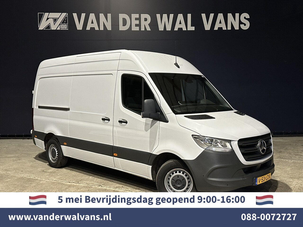 Mercedes-Benz Sprinter - 317 CDI 170pk 9G-Tronic Automaat L2H2 Fabrieksgarantie Euro6 Airco | Camera | Navigatie Cr - AutoWereld.nl