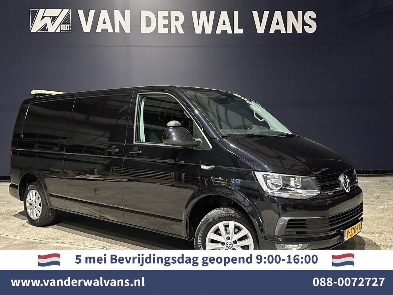 Volkswagen Transporter - 2.0 TDI 150pk Automaat L2H1 inrichting Euro6 Airco | Navigatie | Camera | Cruisecontrol 25 - AutoWereld.nl
