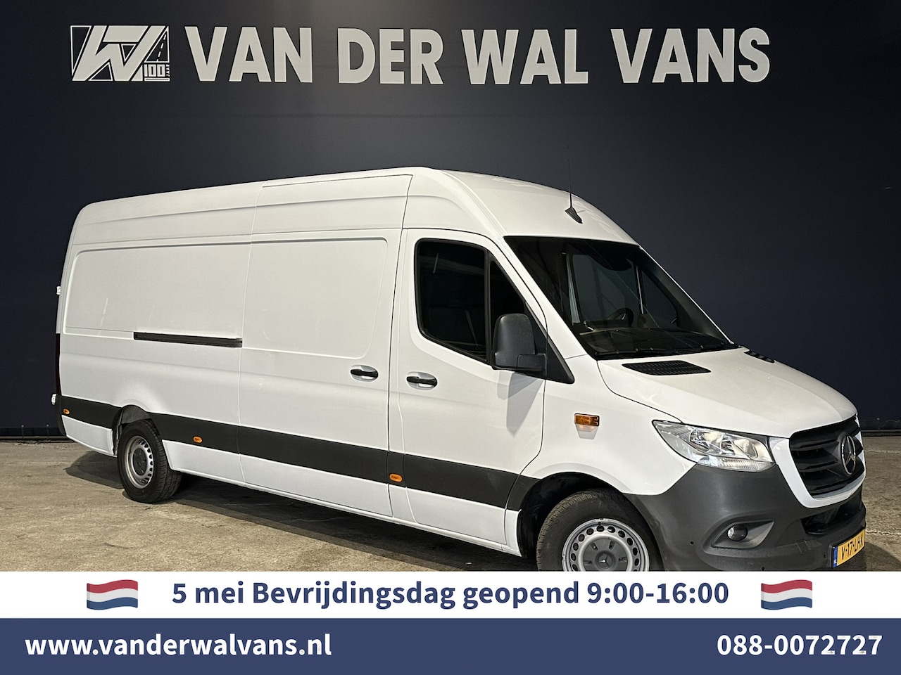 Mercedes-Benz Sprinter - 316 CDI 164pk L3H2 Euro6 Airco | Apple Carplay | Camera | Navigatie | Cruisecontrol Androi - AutoWereld.nl