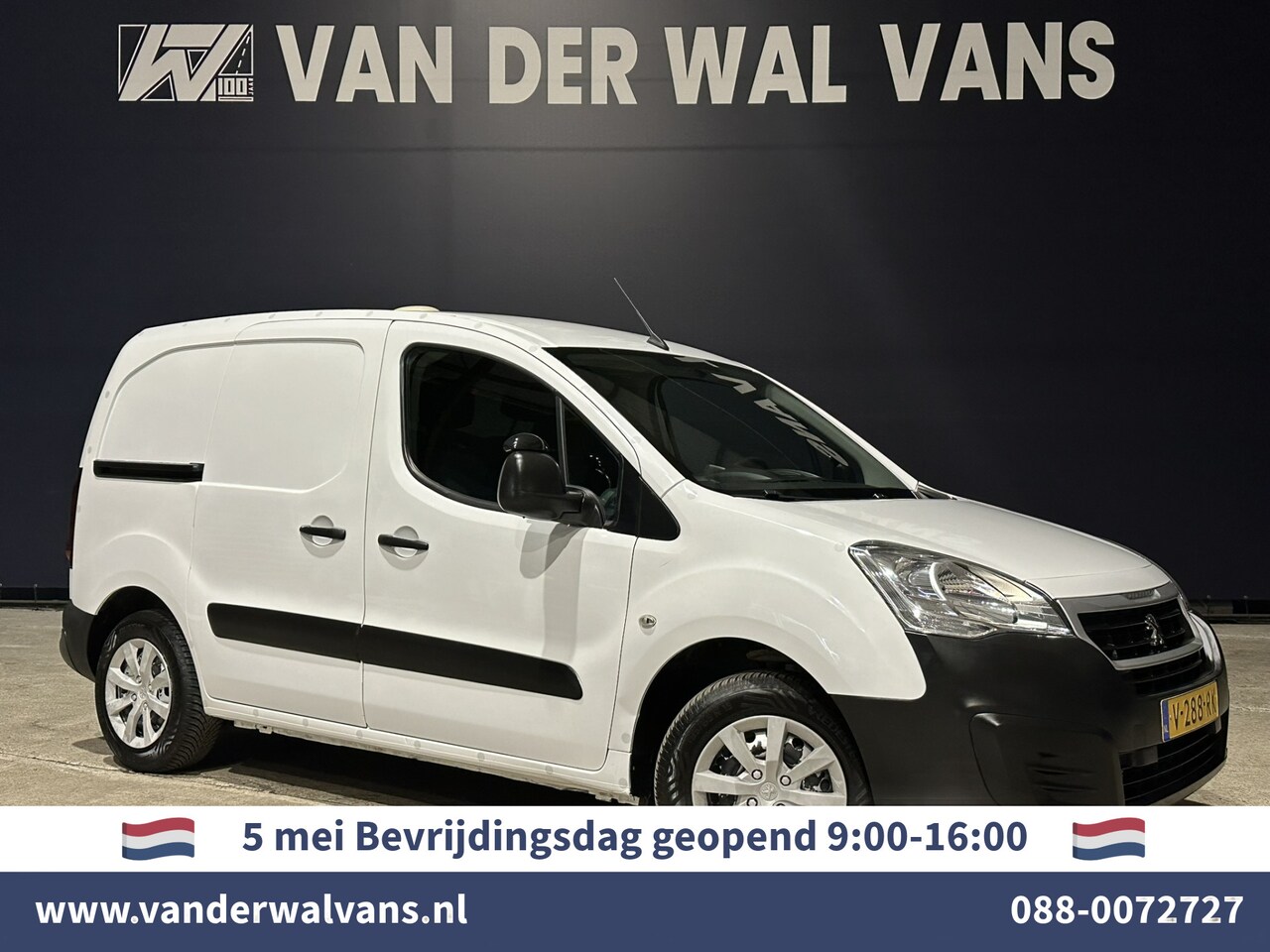 Peugeot Partner - 1.6 BlueHDi 100pk L1H1 Euro6 Airco | Navigatie | Apple Carplay | Trekhaak | Cruisecontrol - AutoWereld.nl
