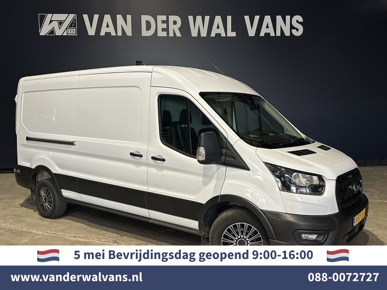 Ford Transit - 2.0 TDCI 131pk Automaat L3H2 Euro6 Airco | Cruisecontrol | Verwarmde voorruit | Parkeersen - AutoWereld.nl