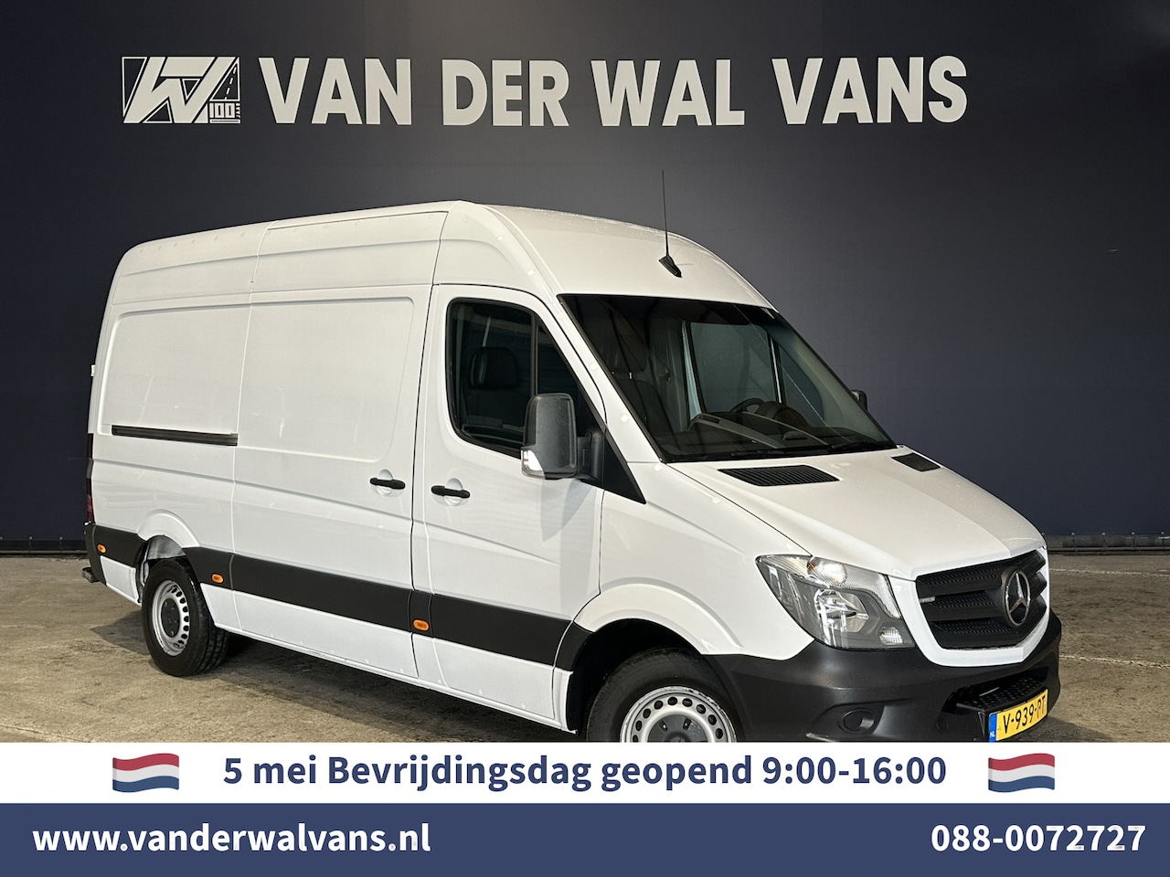 Mercedes-Benz Sprinter - 316 CDI 164pk Automaat L2H2 Euro6 Airco | 2800kg Trekhaak | Cruisecontrol Parkeersensoren - AutoWereld.nl