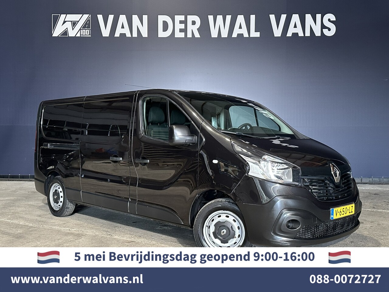 Renault Trafic - 1.6 dCi 126pk L2H1 Euro6 Airco | Navigatie | Trekhaak | Cruisecontrol | Parkeersensoren Bi - AutoWereld.nl