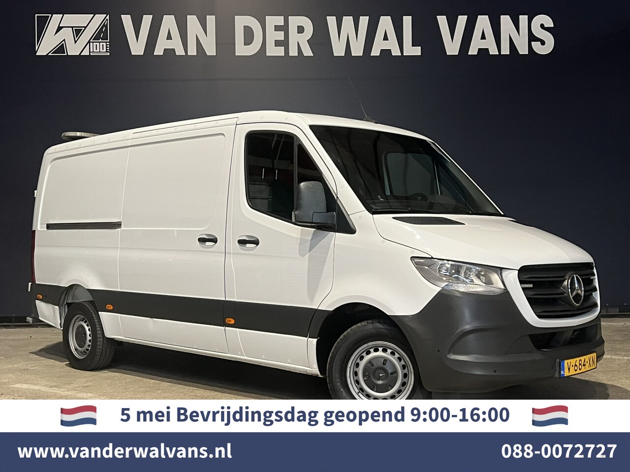 Mercedes-Benz Sprinter - 316 CDI 164pk 3500kg Trekhaak L2H1 inrichting Euro6 Airco | Omvormer | Camera Apple Carpla - AutoWereld.nl