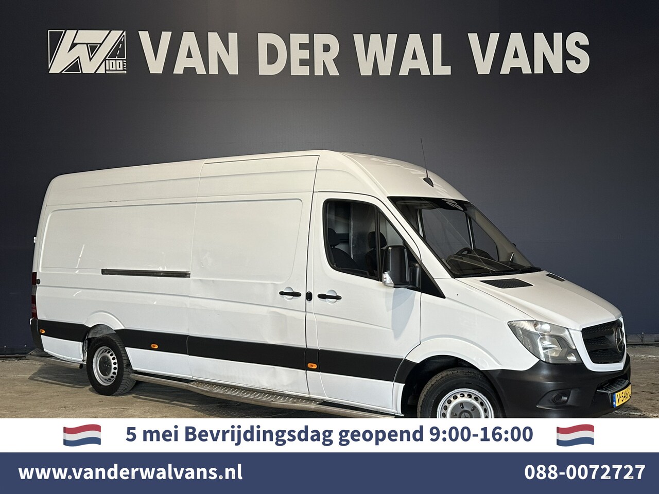Mercedes-Benz Sprinter - 316NGT Automaat L3H2 *Post NL inrichting* Euro6 Camera | Schappen sidebars, 270 graden ach - AutoWereld.nl