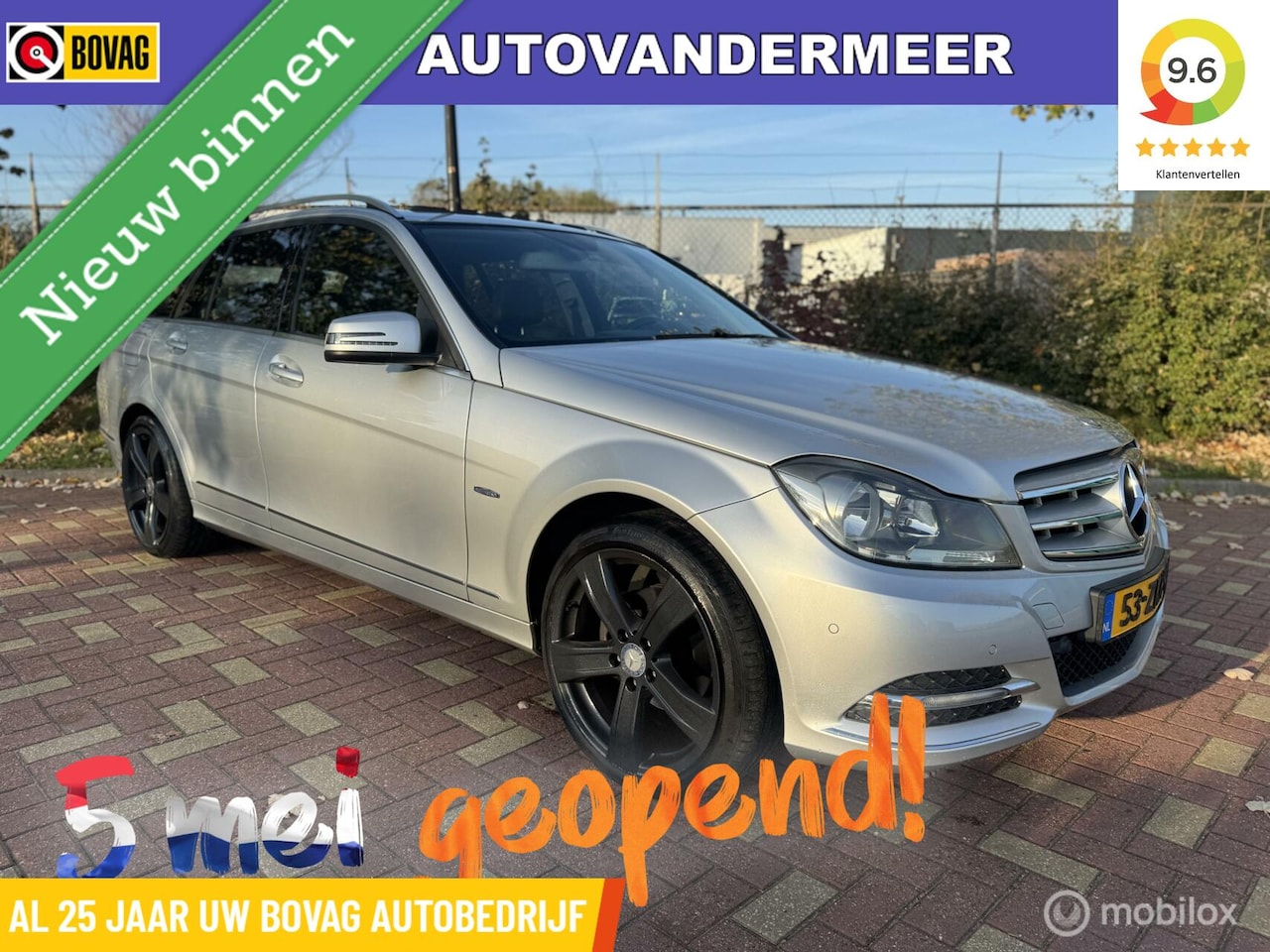 Mercedes-Benz C-klasse Estate - 180 Avantgarde / Schuifdak - AutoWereld.nl